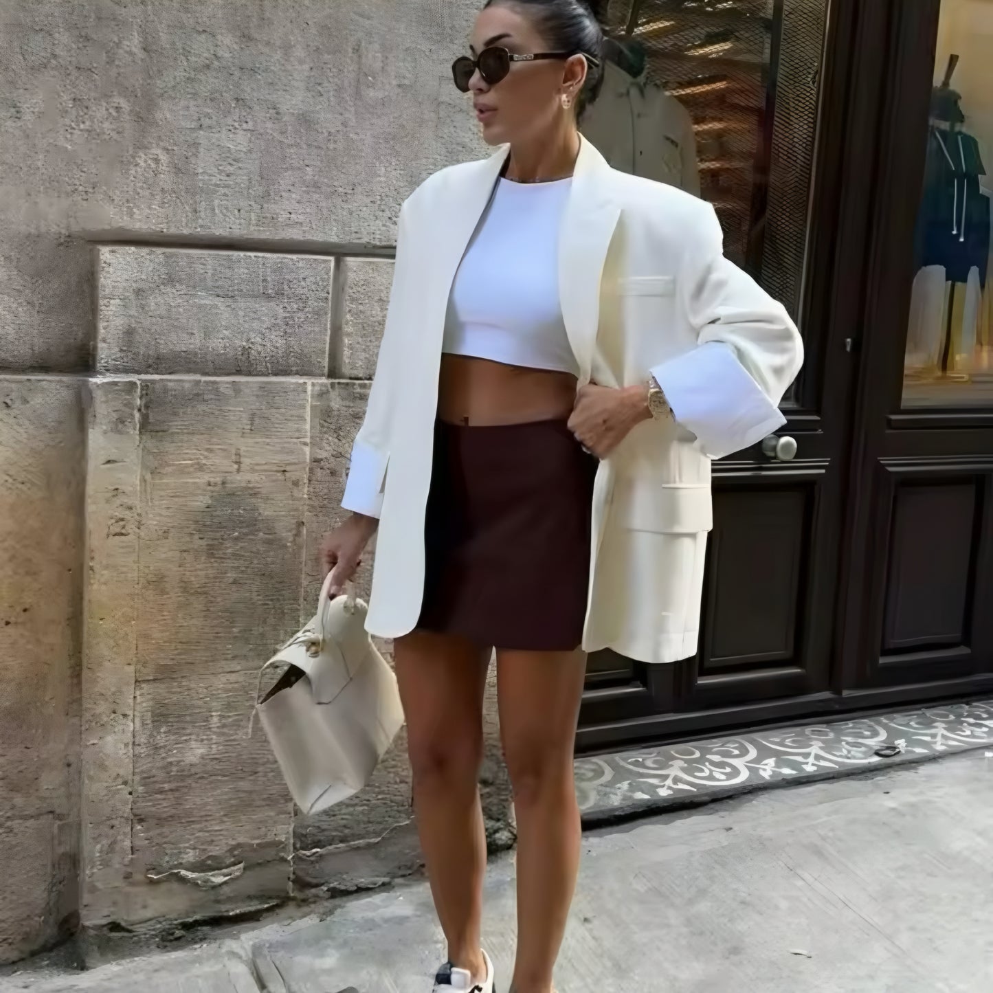 Oversized Blazer „Luna“ – Cream Edition