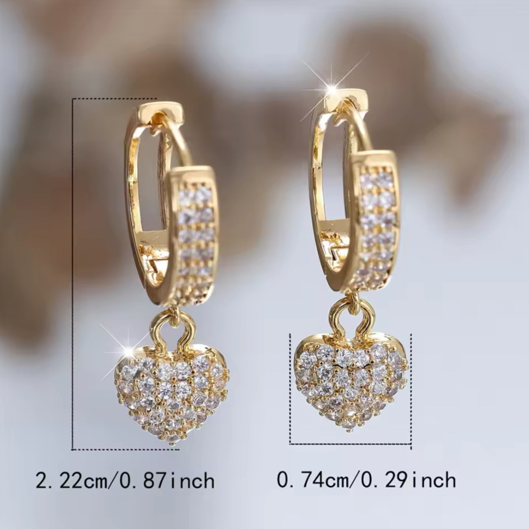 Heart Glam Ohrringe