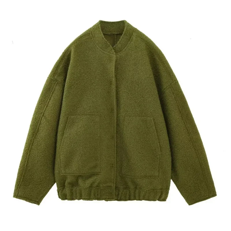 Oversized Bomber Zoey