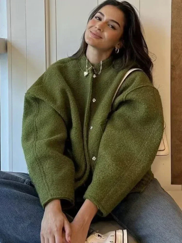 Oversized Bomber Zoey