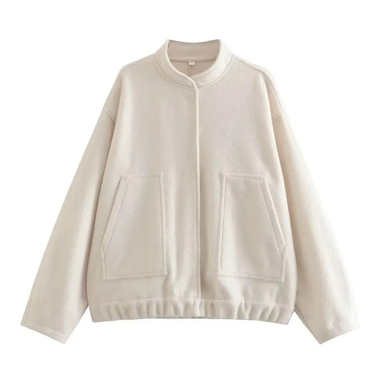 Oversized Bomber Zoey